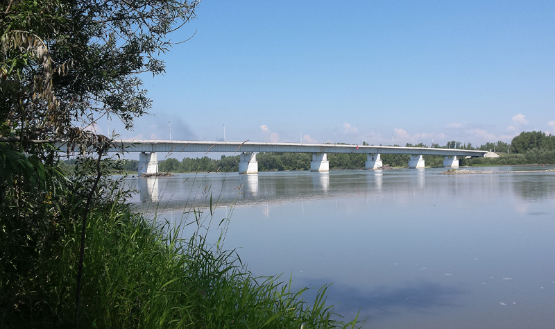 Мост через р. Катунь