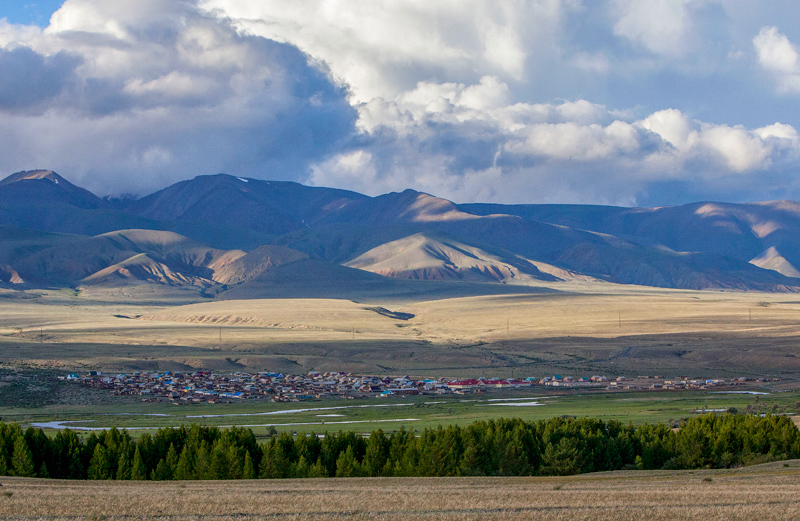 Село Курай. Фото В. Владимирова Курай
