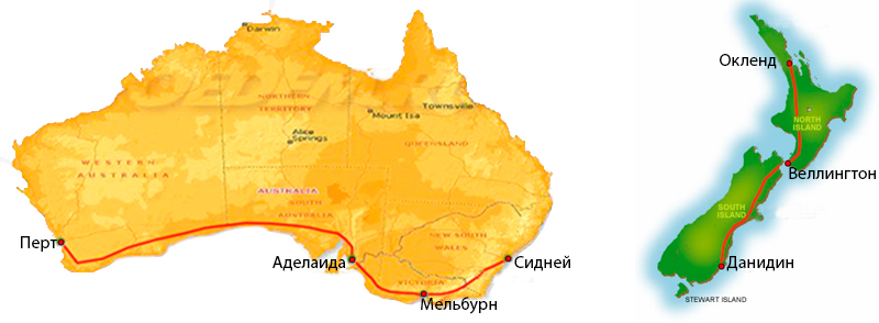 Велопоход 2015 барнаульского путешественника по Австралии и Новой Зеландии