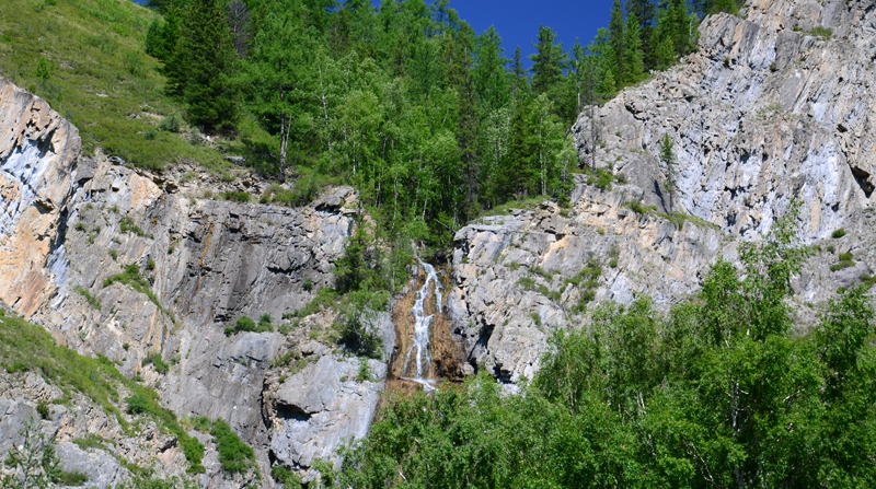 Ширлак водопад