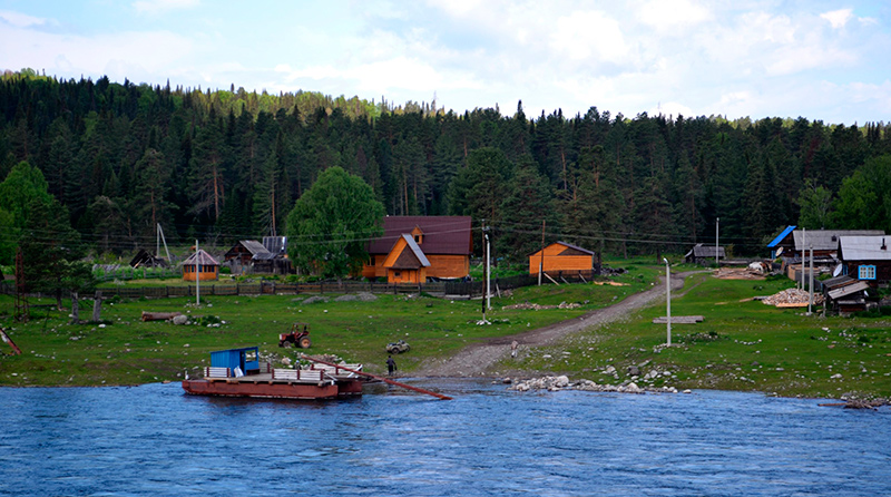 Паром в Кебезень