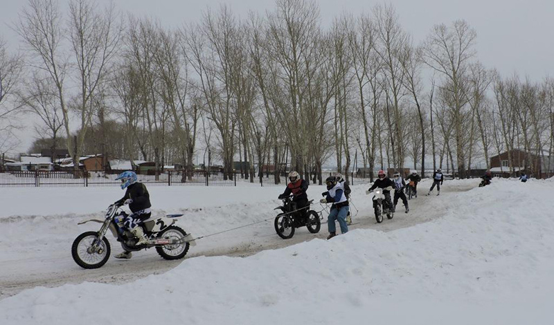 Первенство Барнаула по скийорингу