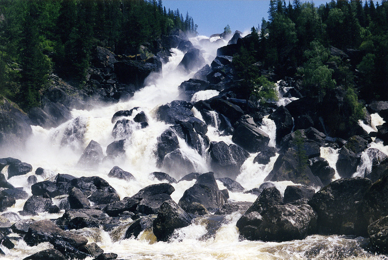 Водопад Учар