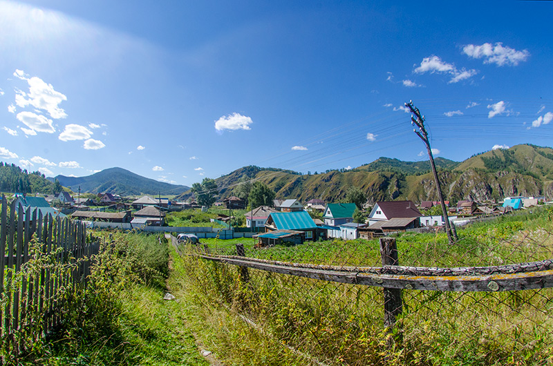 Село Шебалино. Фото Е. Гаврилова
