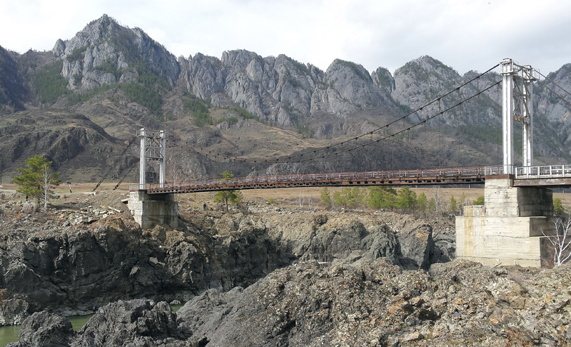 Ороктойский мост через Катунь