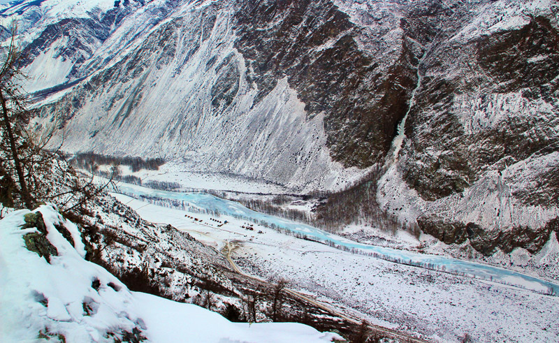 Водопад Мерегель-Ярык. Фото В. Панкратова